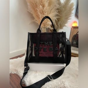 Marc Jacobs Black Nylon Tote Bag, Medium